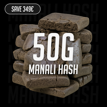 Manali Hash - 31% THCA 50G
