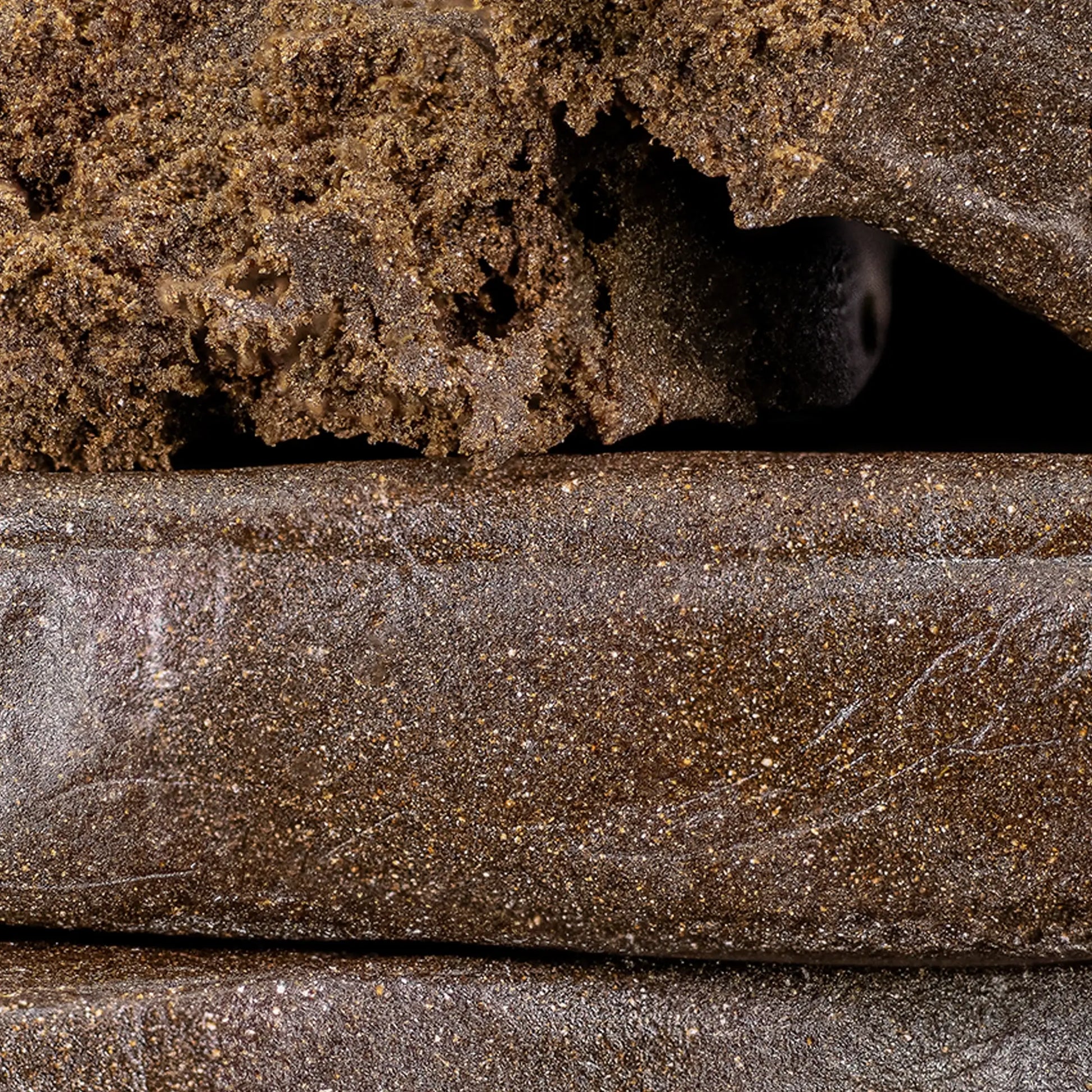 weedshop thca hash slaskeren macro shot close up