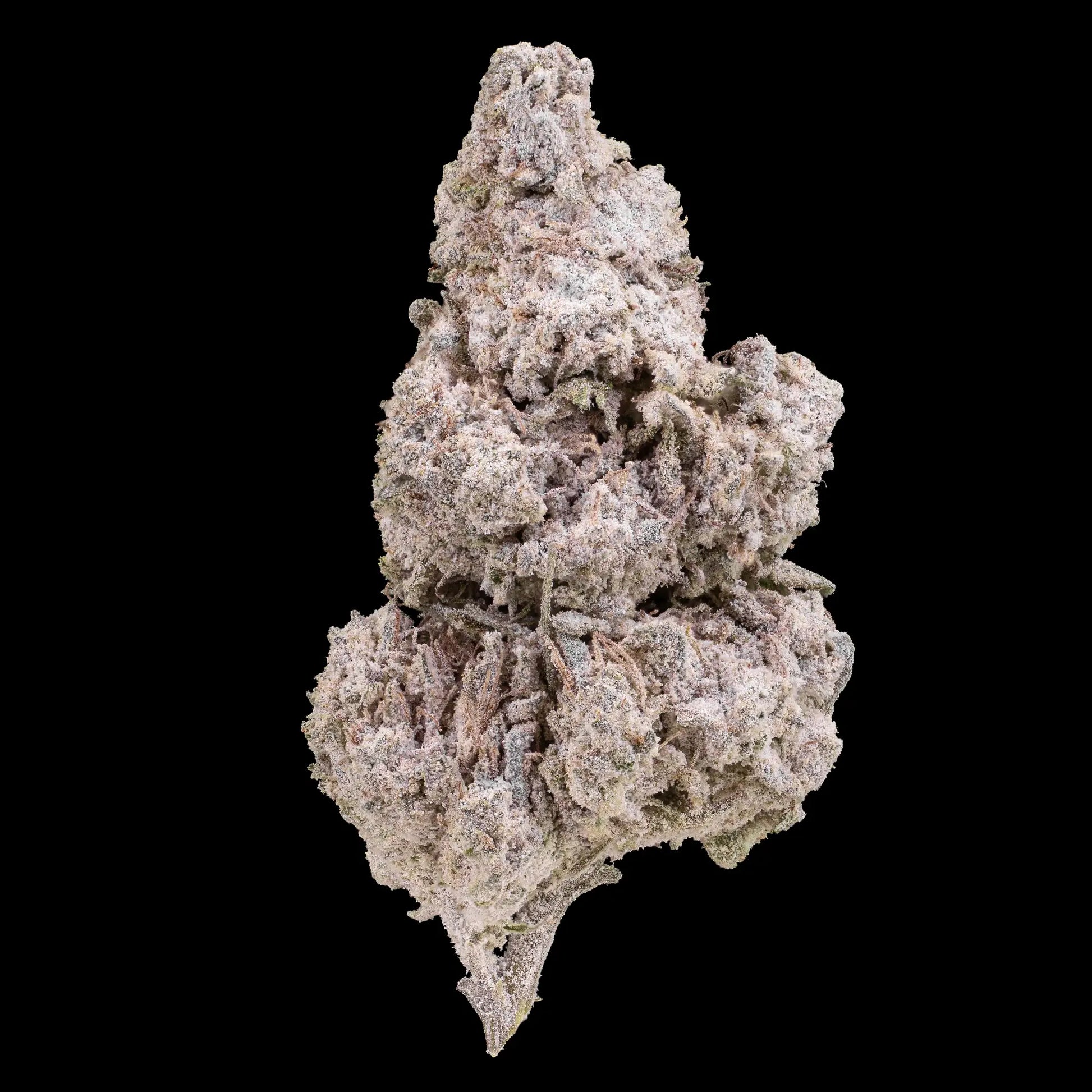 cannabis flower thca weedshop on a black background